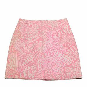 Lilly Pulitzer Pink Mini Skirt